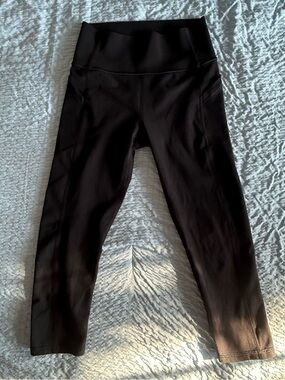 NWOT all in motion Black High-Waist Kids Leggings